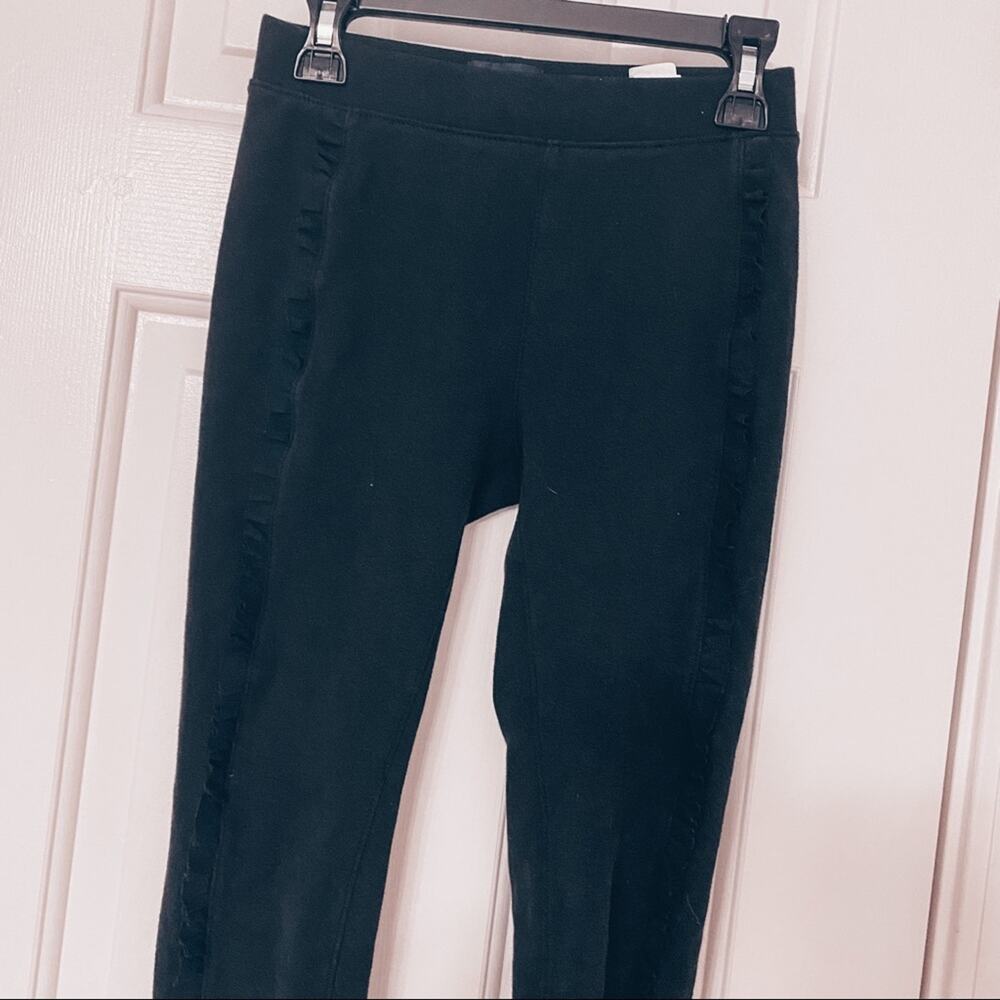 THE CHILDREN'S PLACE • Black Ruffle Sides Leggings
